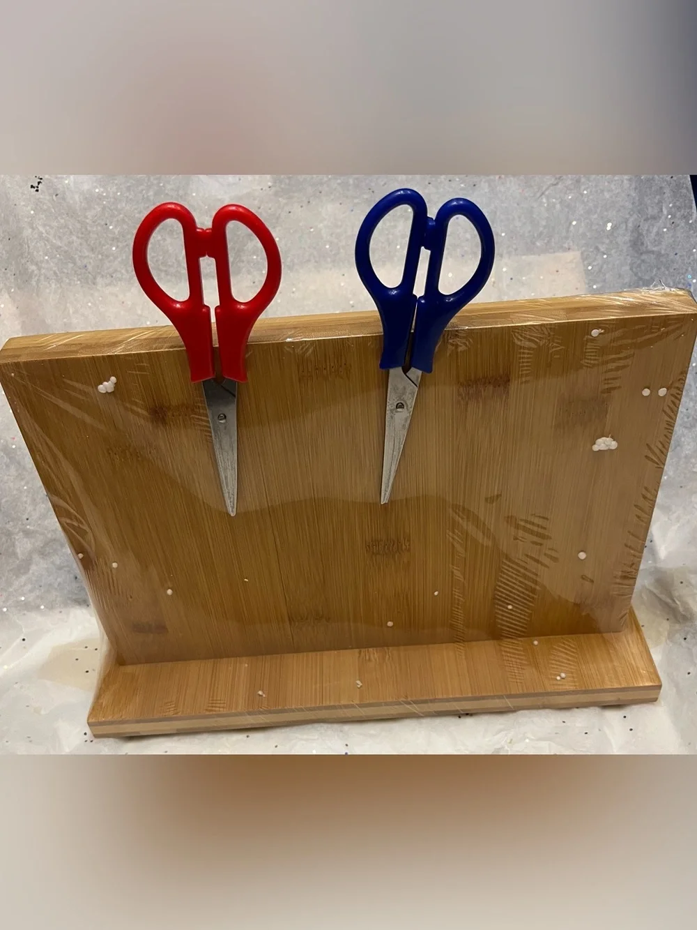 Bamboo Magnetic Knife Block